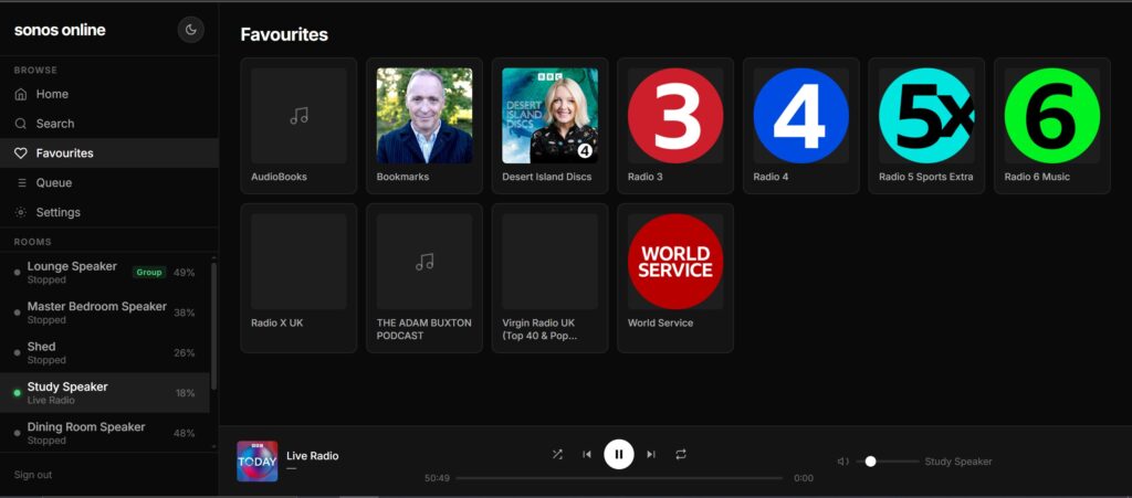 Sonoe Online - Favourites